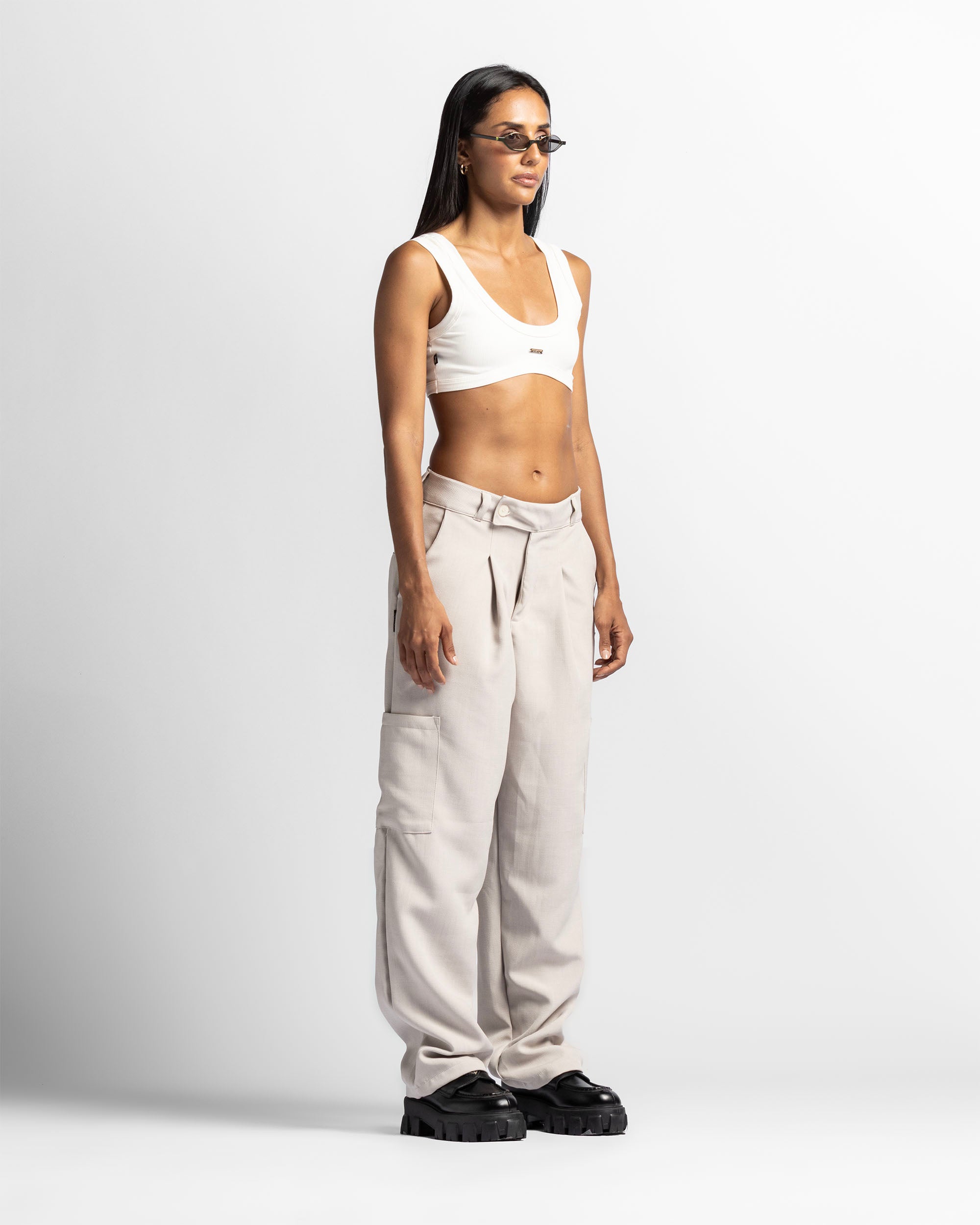 Tailored Pant Taupe - Unisex