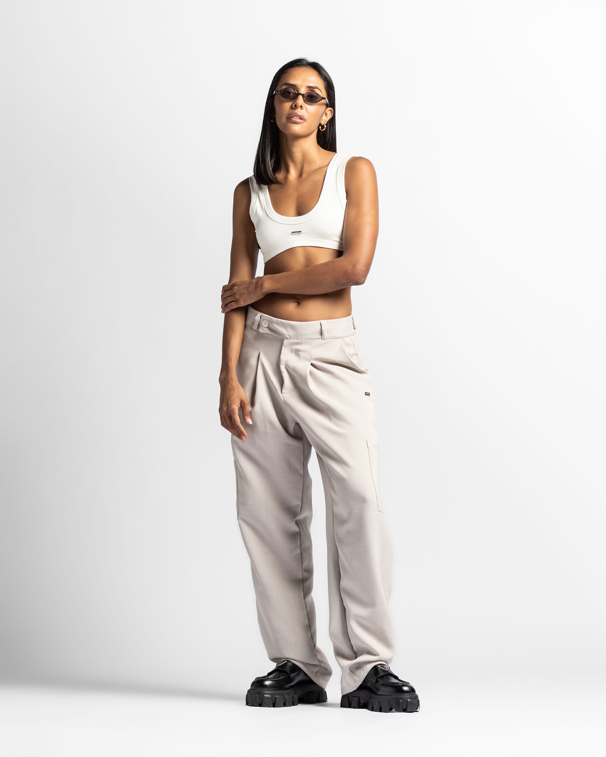 Tailored Pant Taupe - Unisex