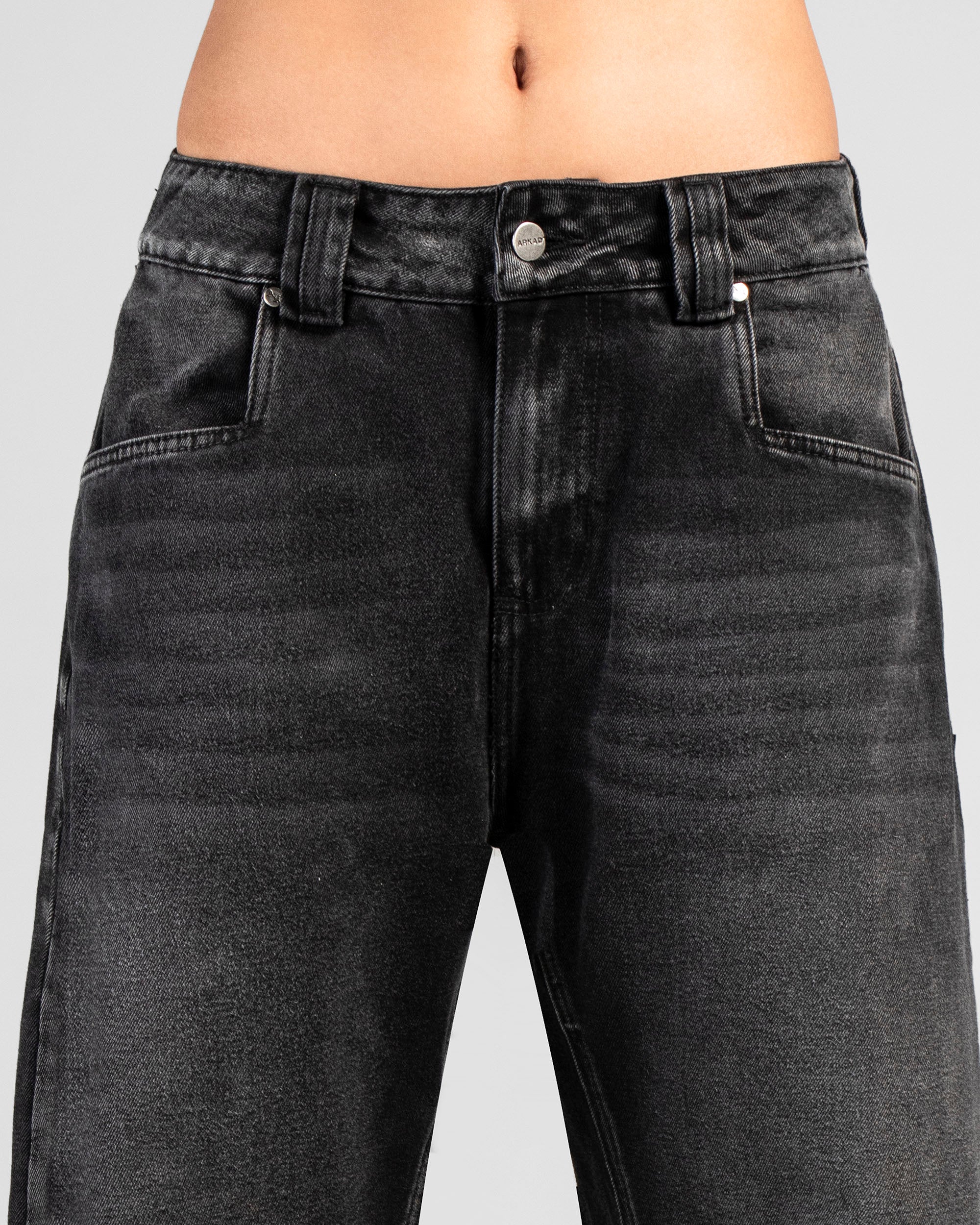 Denim Pant Baggy Negro