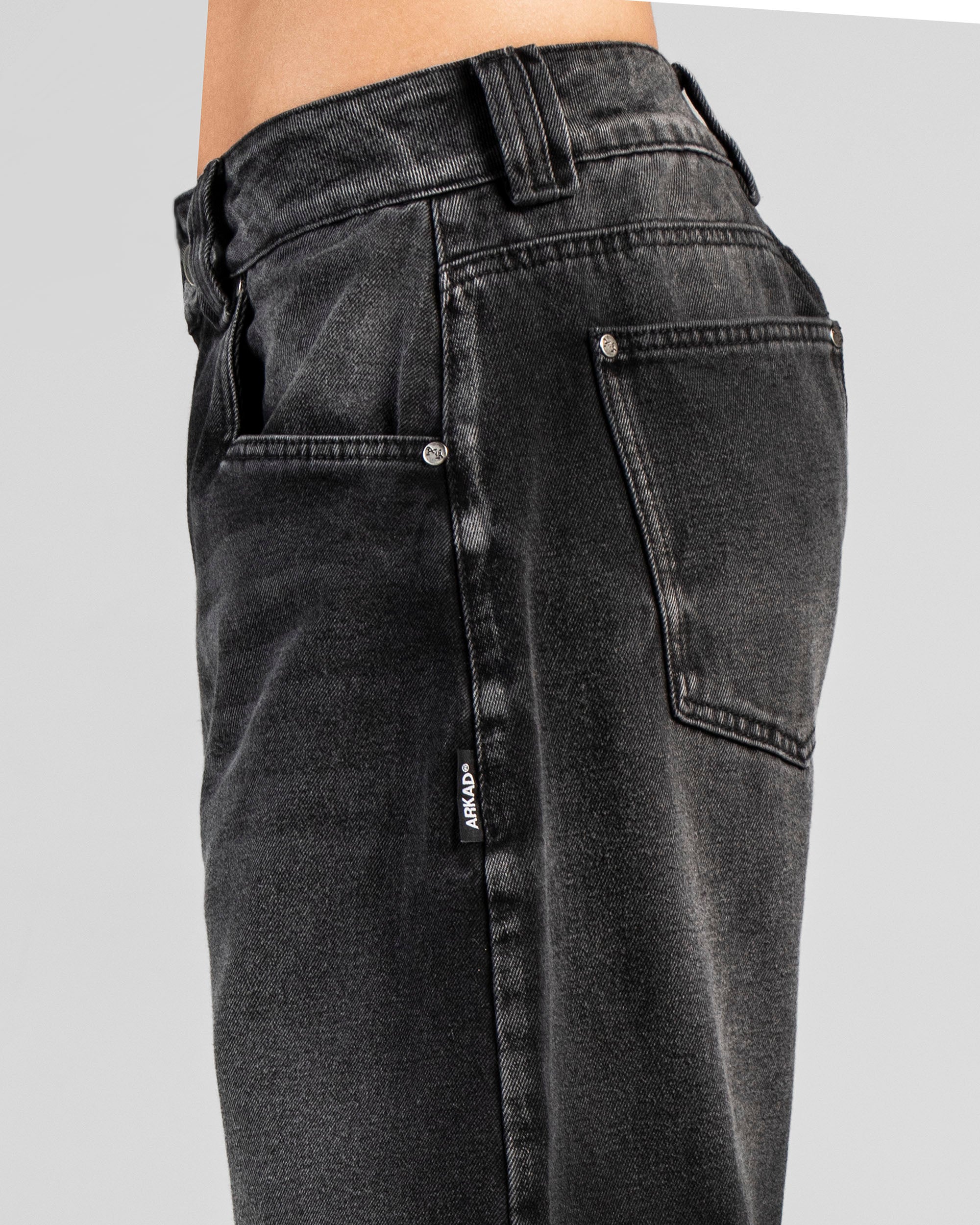 Denim Pant Baggy Negro