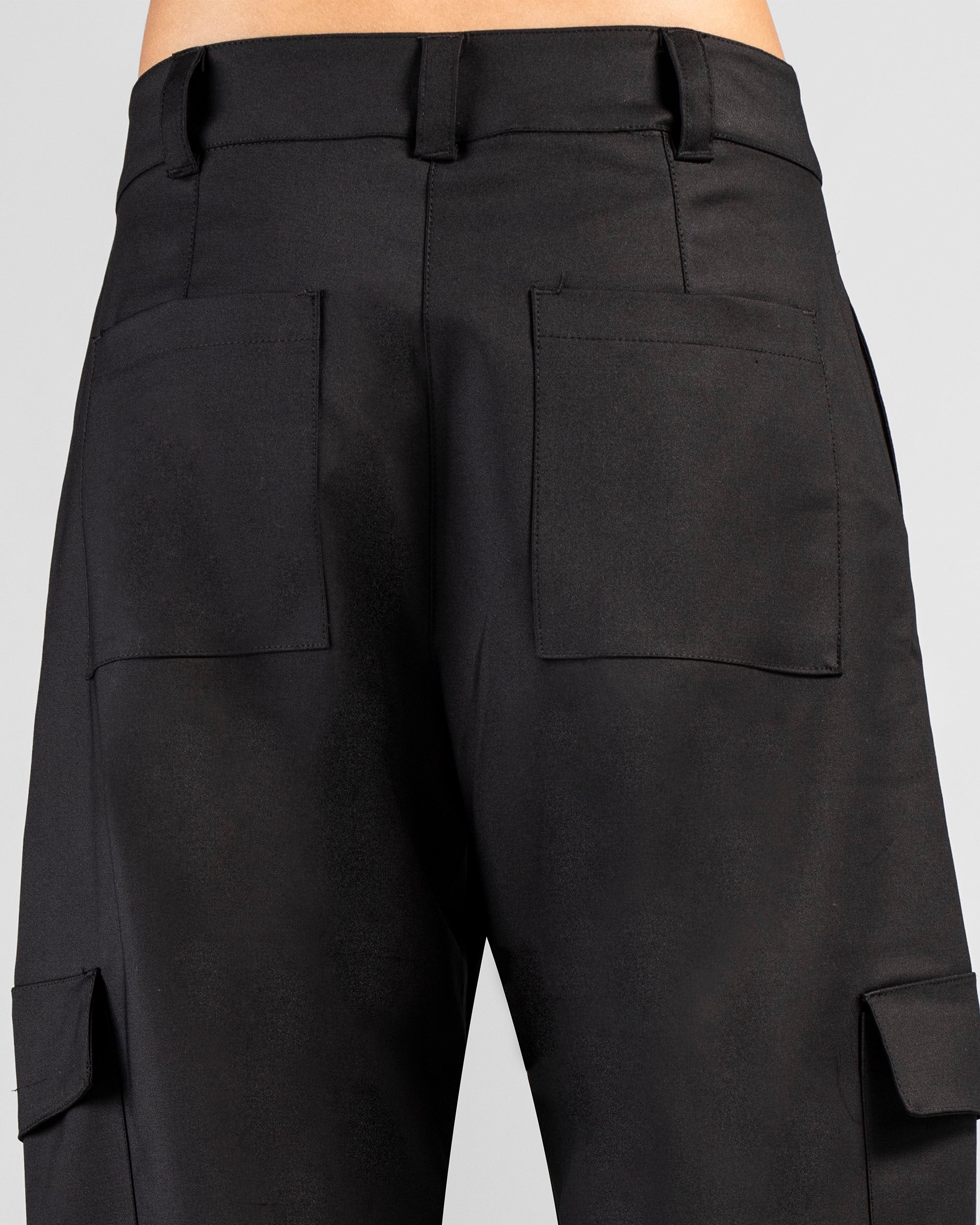 Tailored Pant Cargo Negro