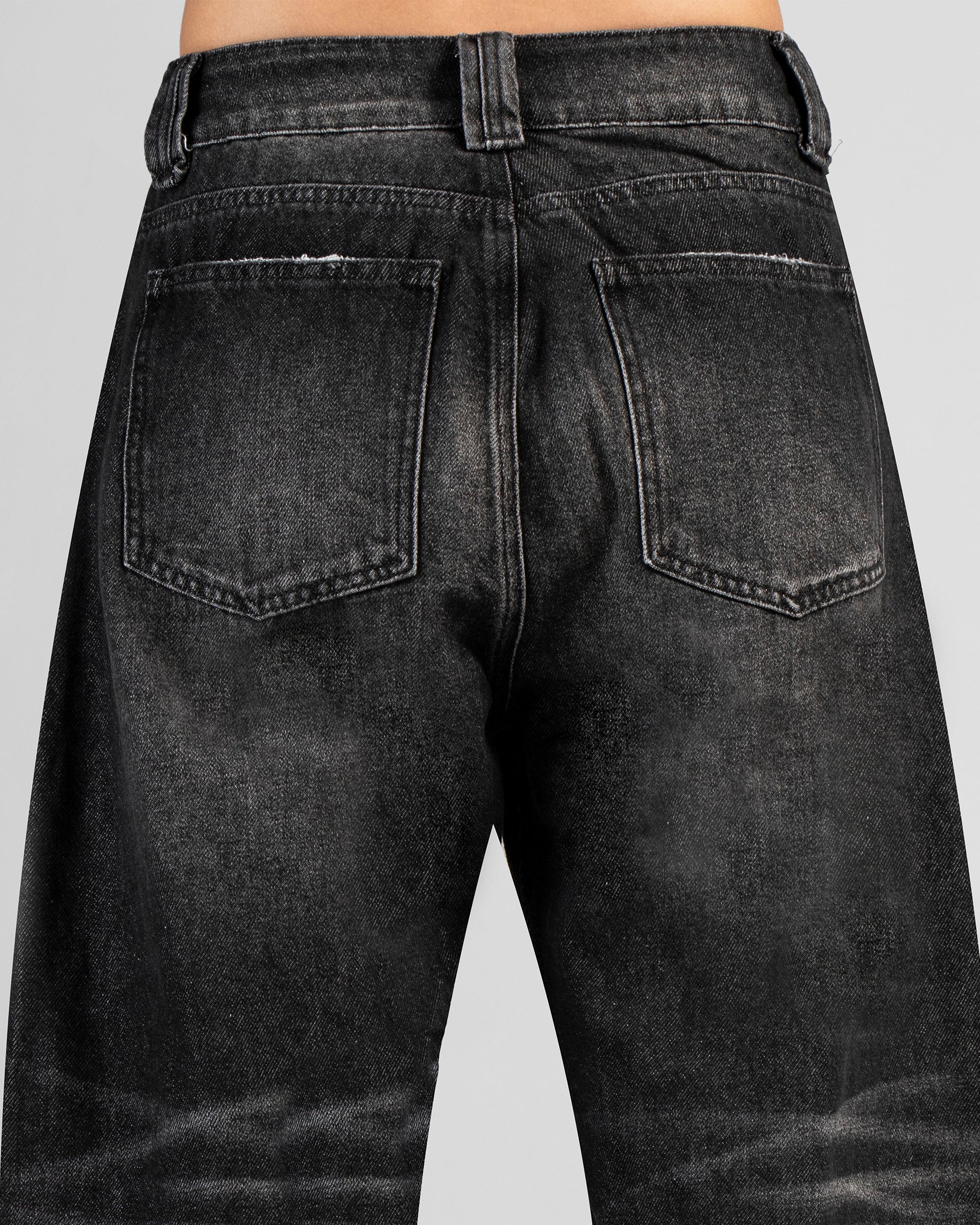 Denim Pant Baggy Negro Iluminaciones