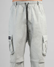 Cargo Ripstop Gris Claro