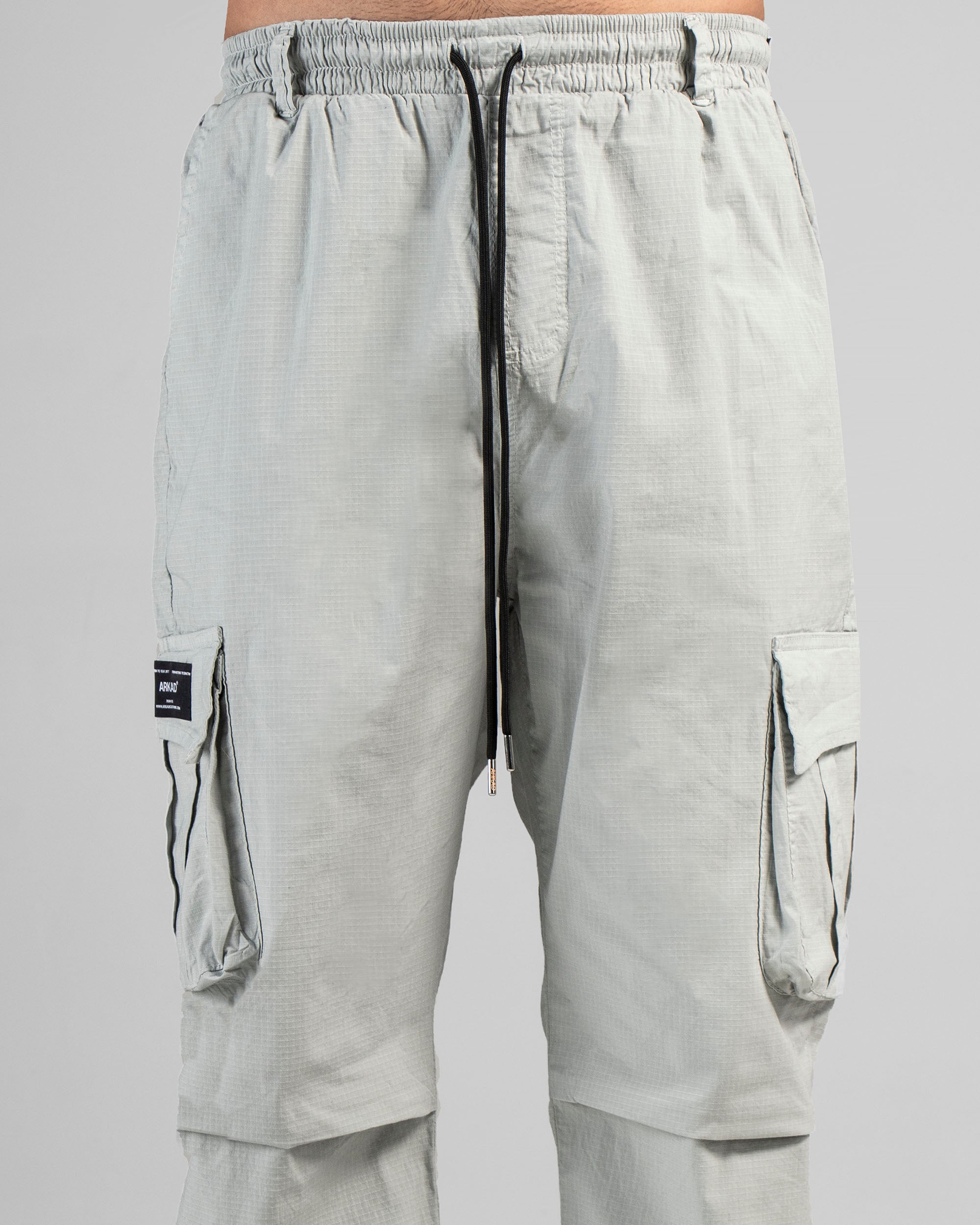 Cargo Ripstop Gris Claro