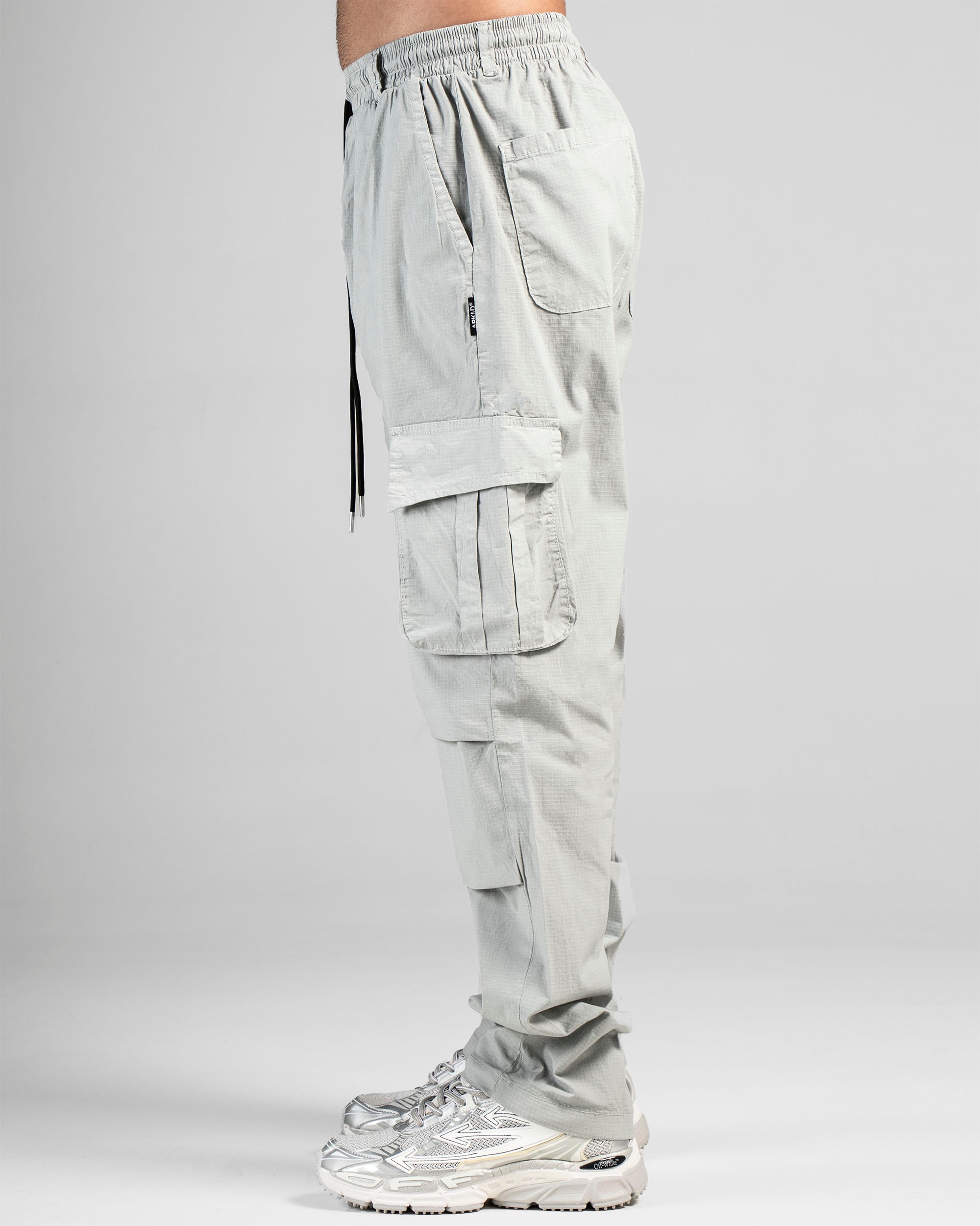 Cargo Ripstop Gris Claro