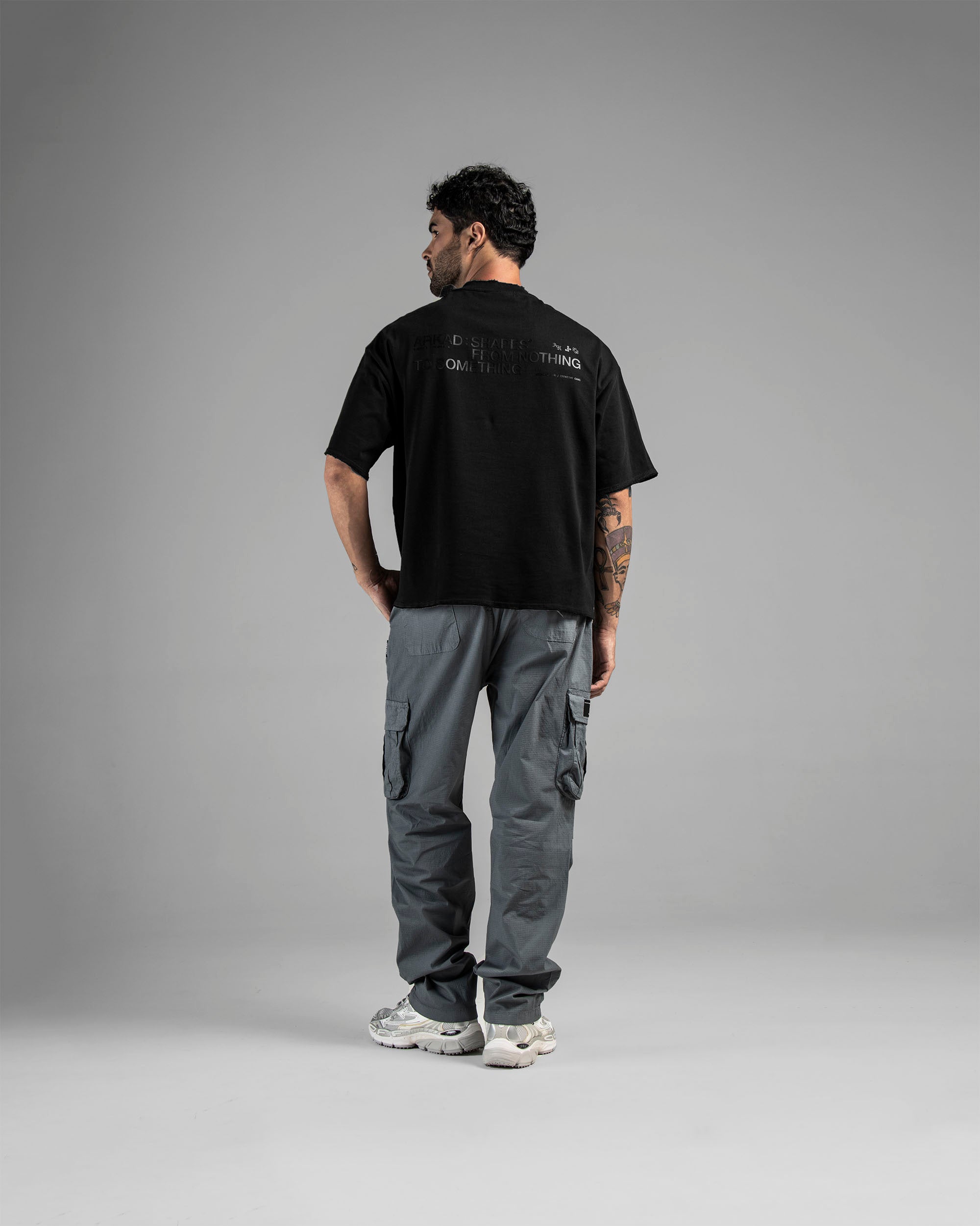 Cargo Ripstop Gris Oscuro