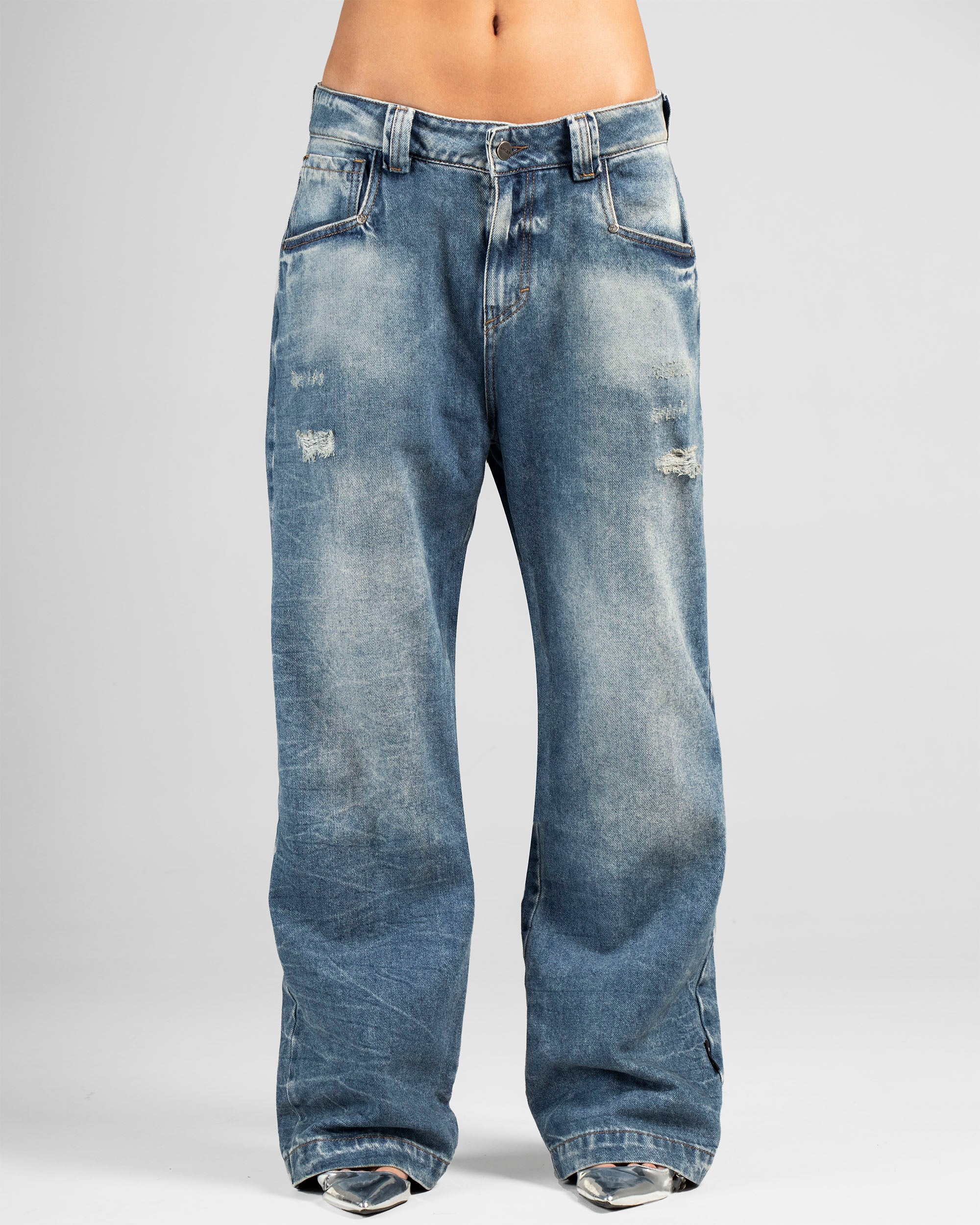 Denim Pant Azul