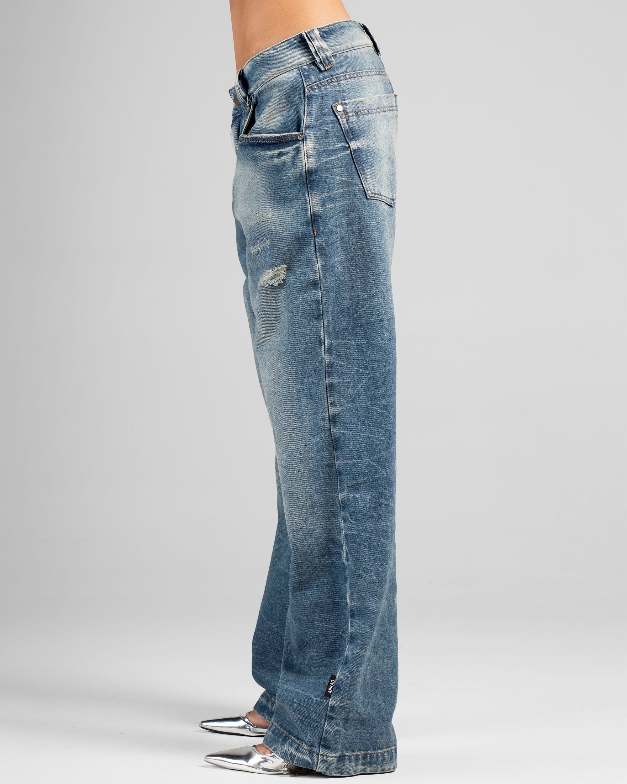 Denim Pant Azul