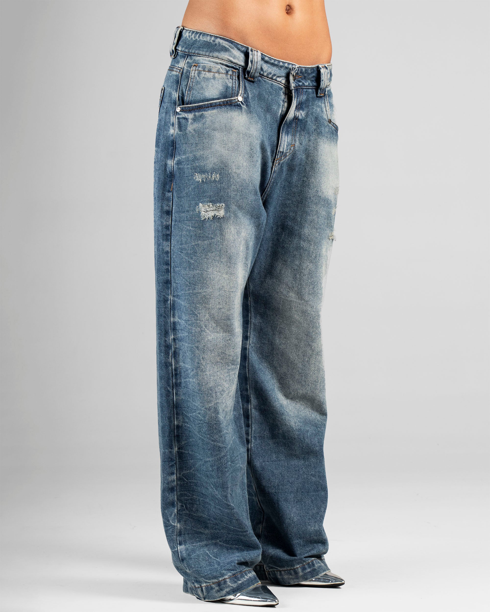 Denim Pant Azul