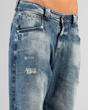 Denim Pant Azul