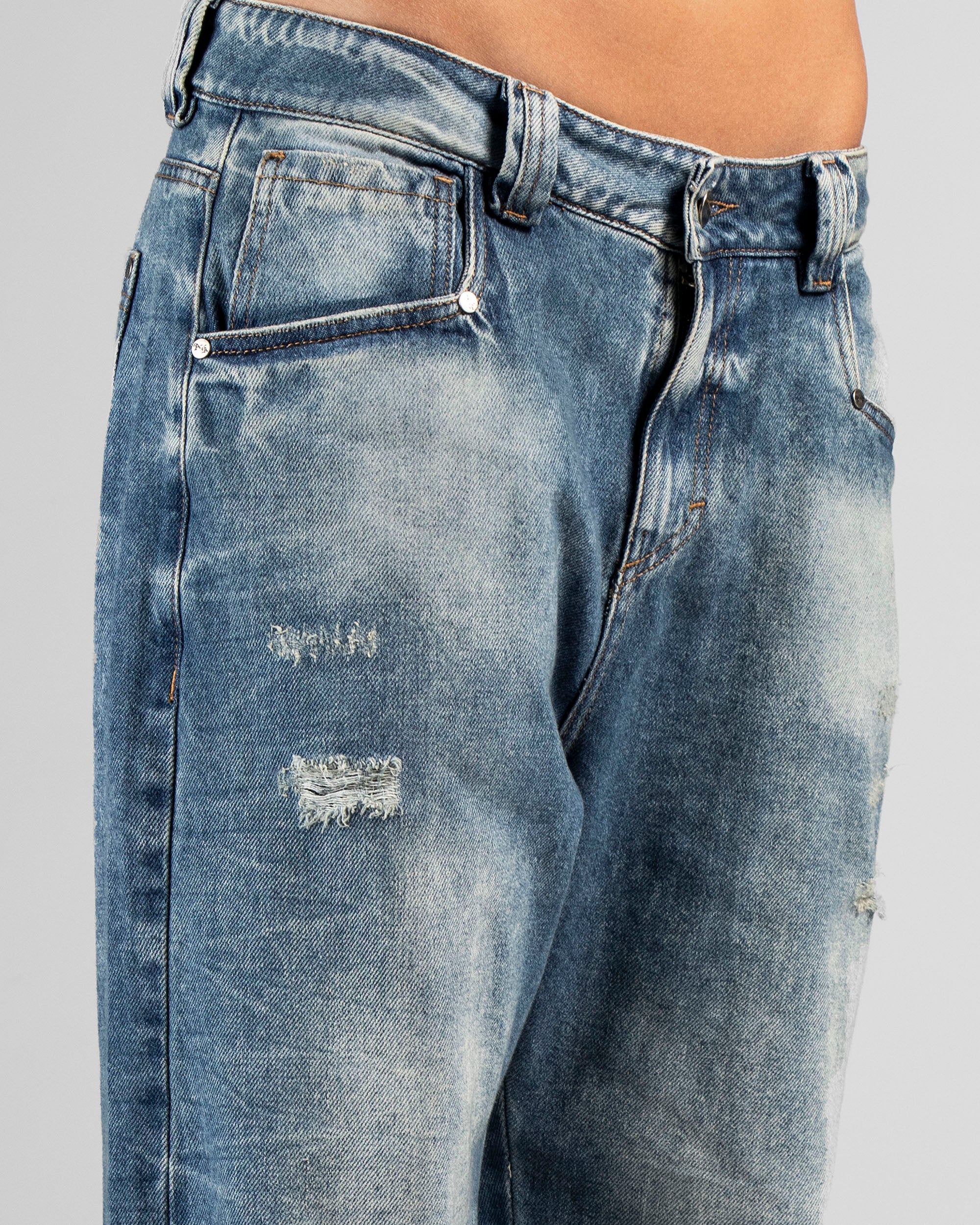 Denim Pant Azul