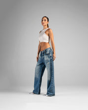 Denim Pant Azul