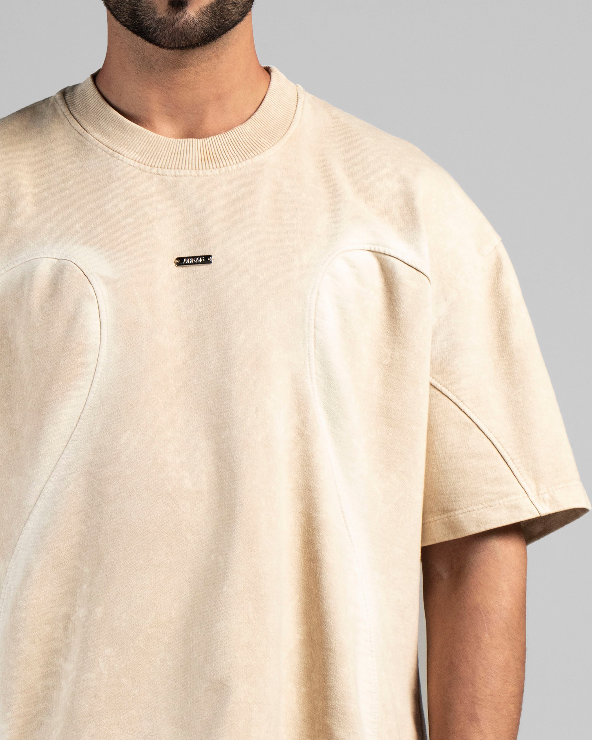 Tshirt Caqui Burda Shapes