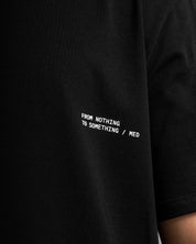 Tshirt Negra Arkad Shapes - Regular Fit