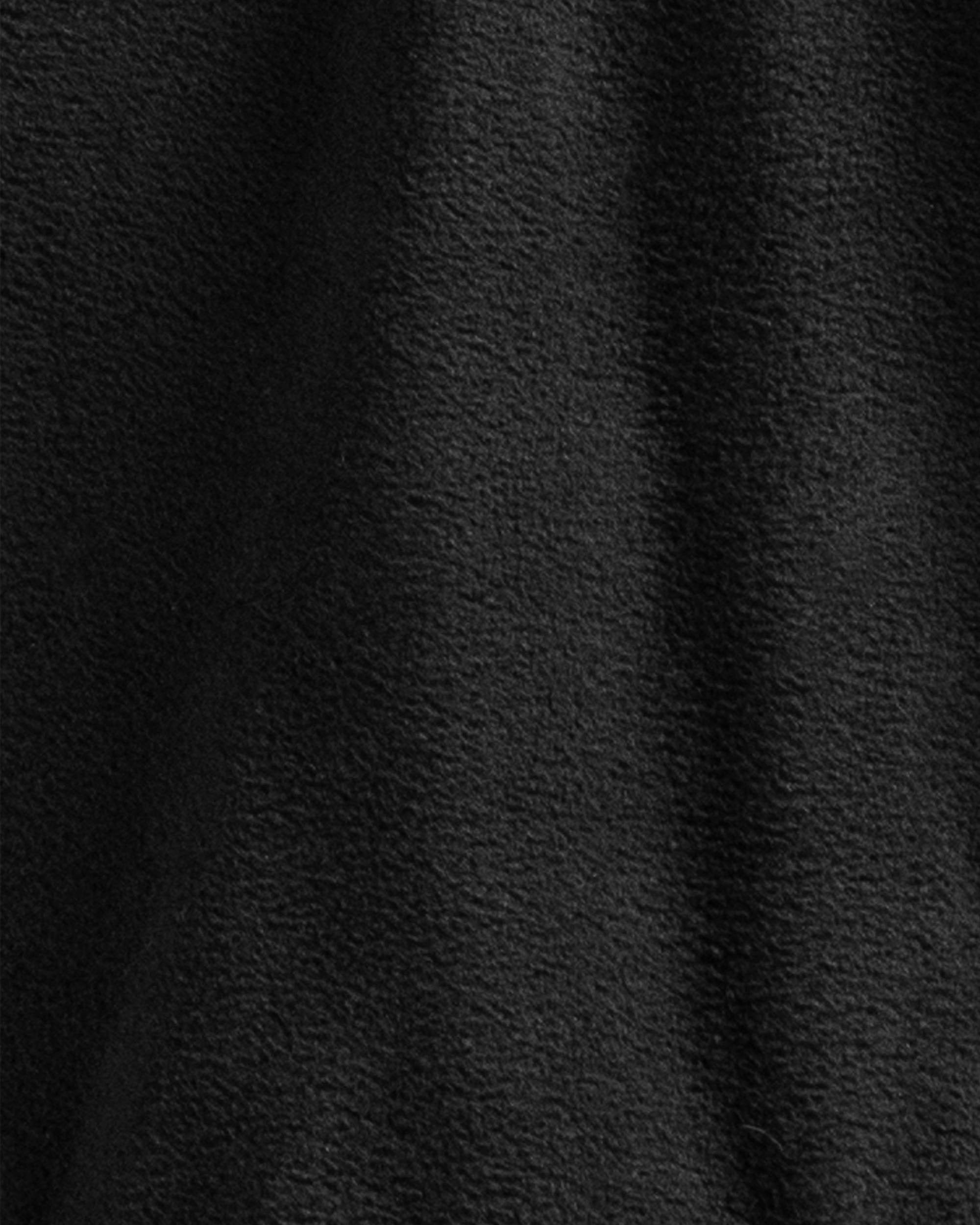 Fleece Jacket Negra Shapes