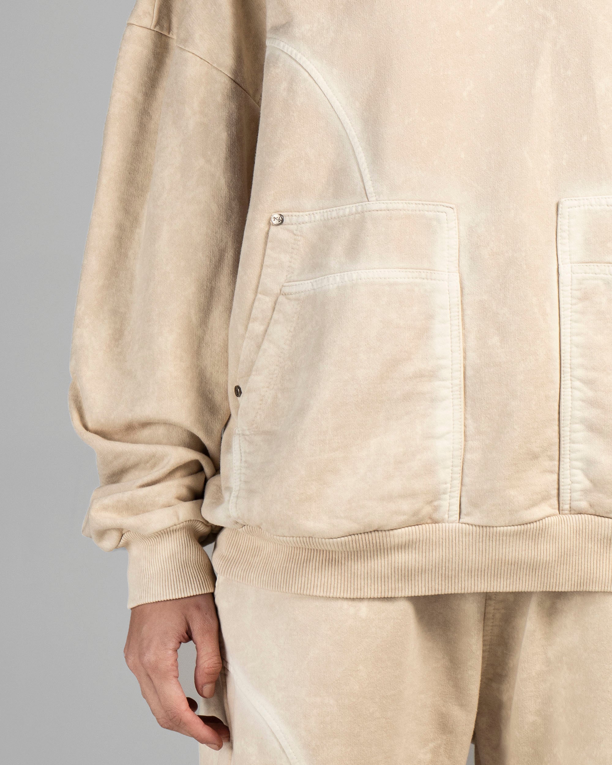Hoodie Shapes Caqui