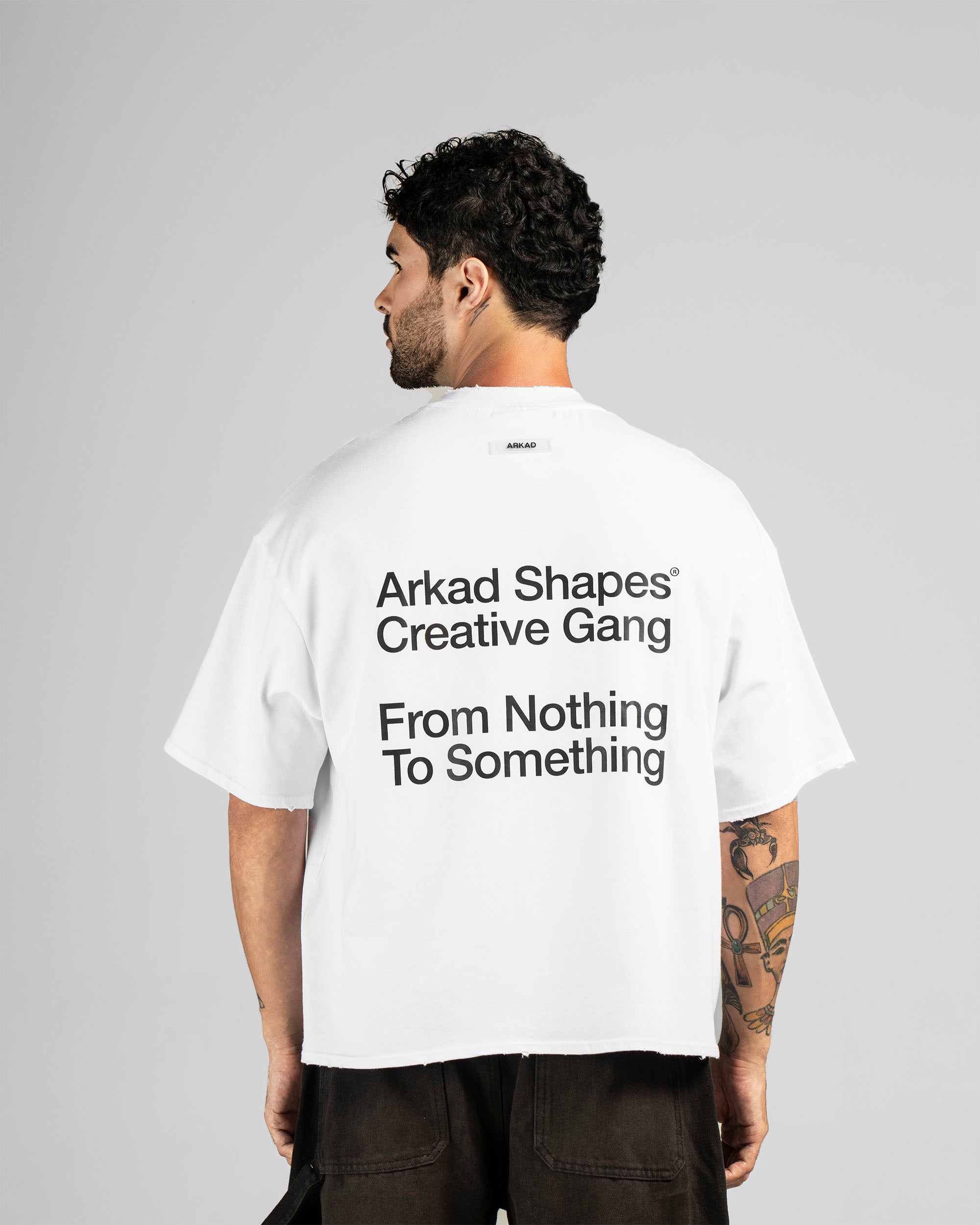 Tshirt Blanca Oval - Boxy Fit