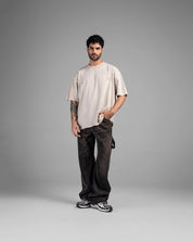 Washed Tshirt Sand Arkad Shapes - Oversize