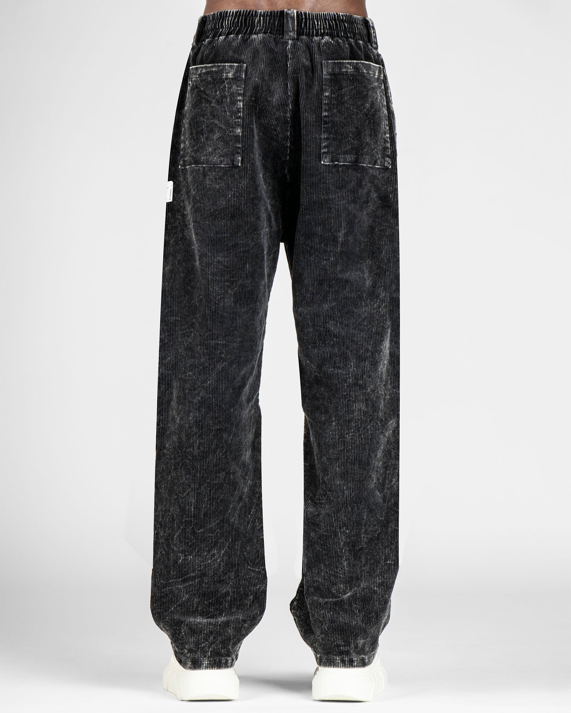 Washed Pant Corduroy Negro