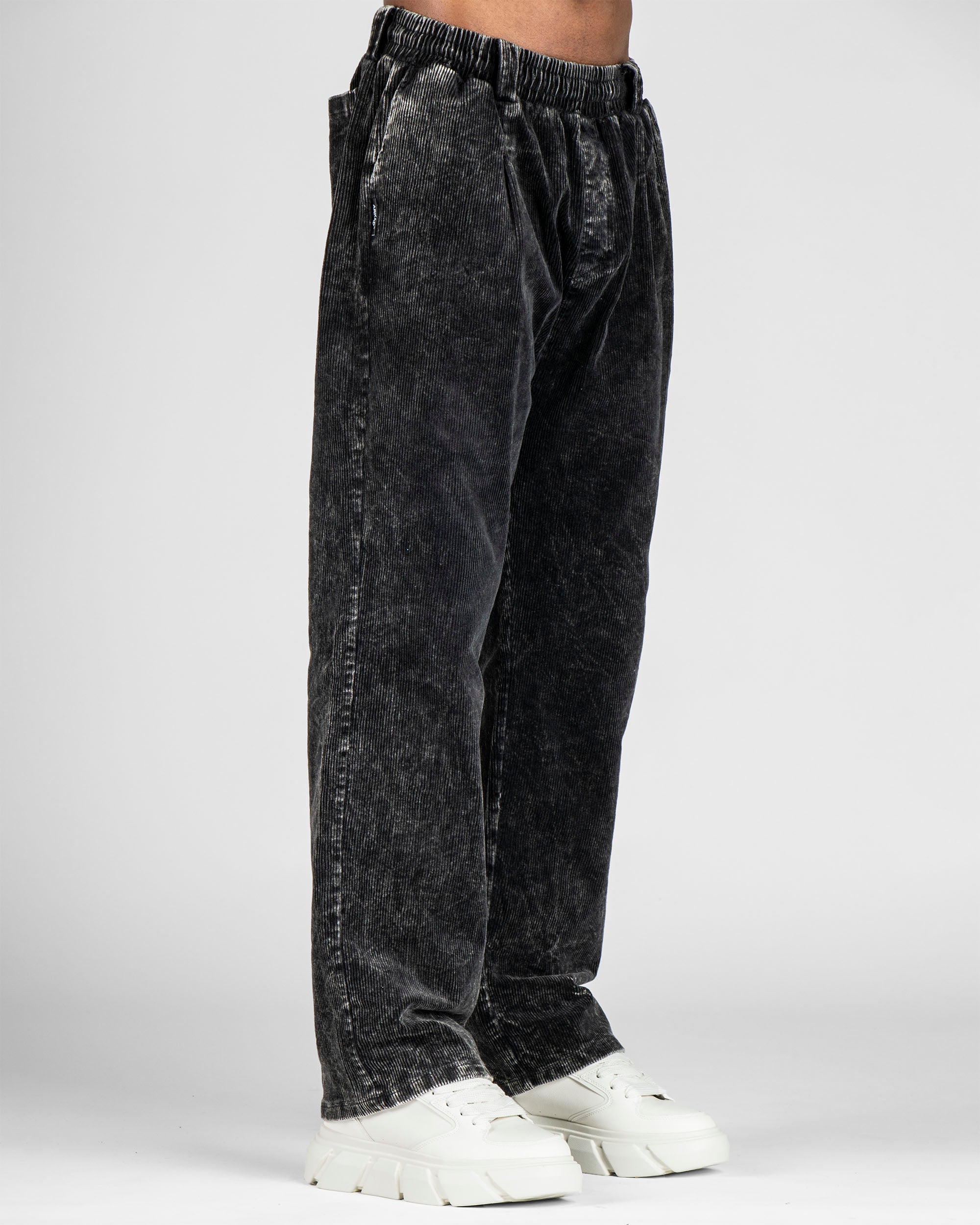 Washed Pant Corduroy Negro