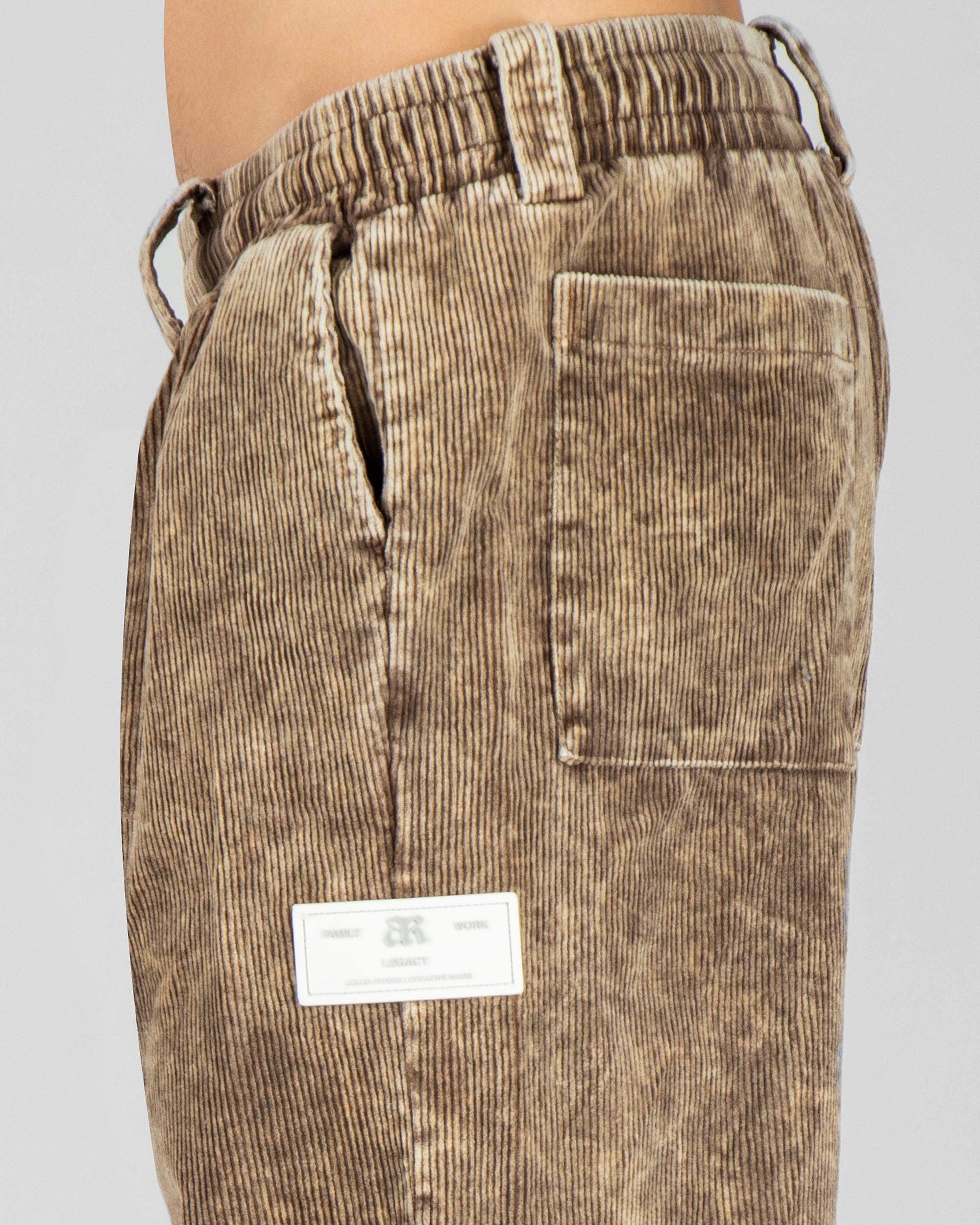 Washed Pant Corduroy Cafe