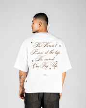 Tshirt Blanca We Weren´t Born