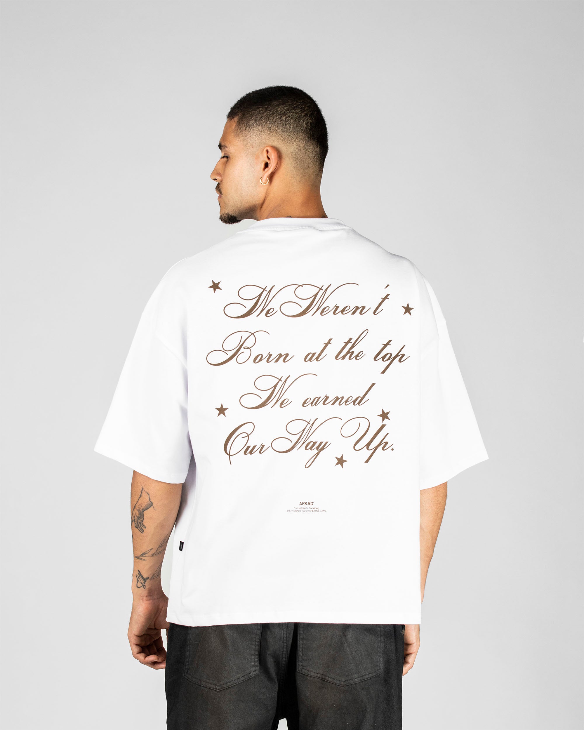 Tshirt Blanca We Weren´t Born