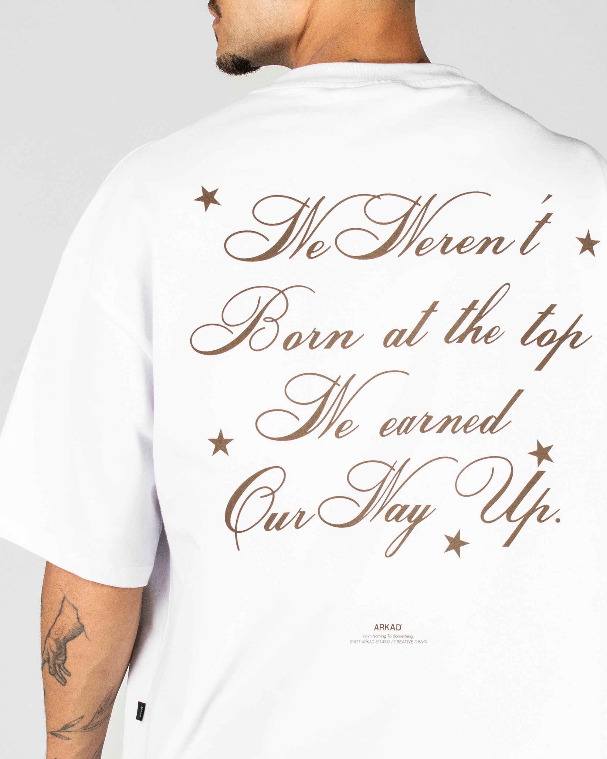 Tshirt Blanca We Weren´t Born