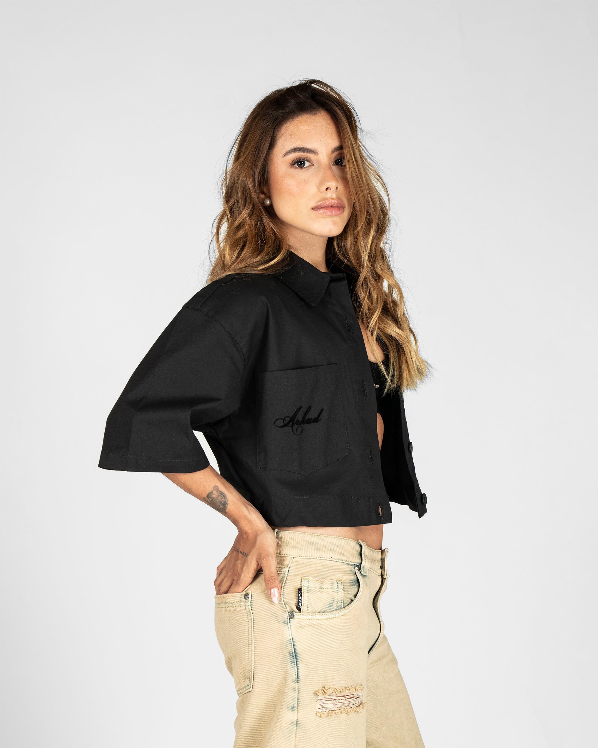 Camisa Corta Botones Topdog