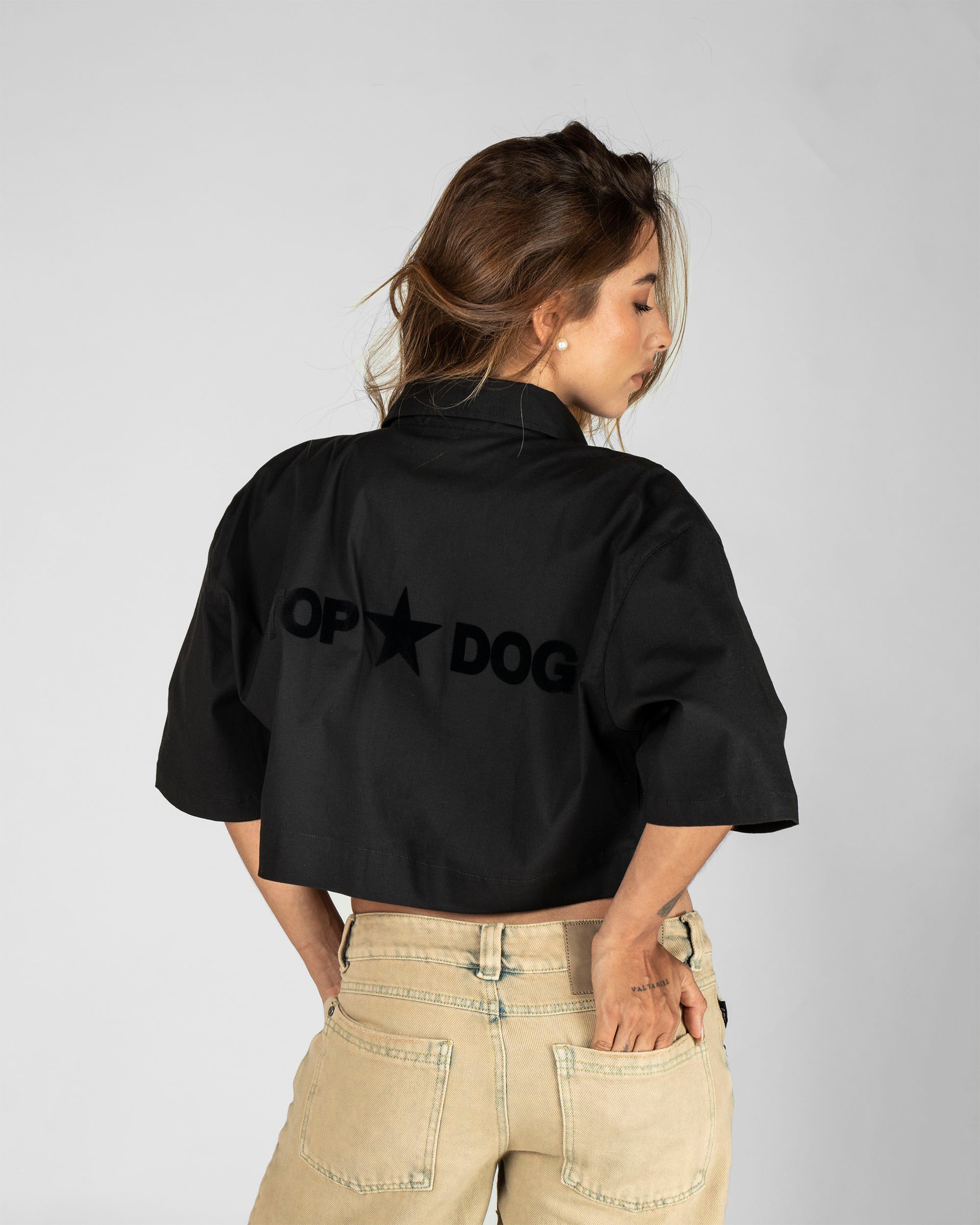Camisa Corta Botones Topdog