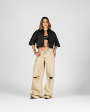 Camisa Corta Botones Topdog
