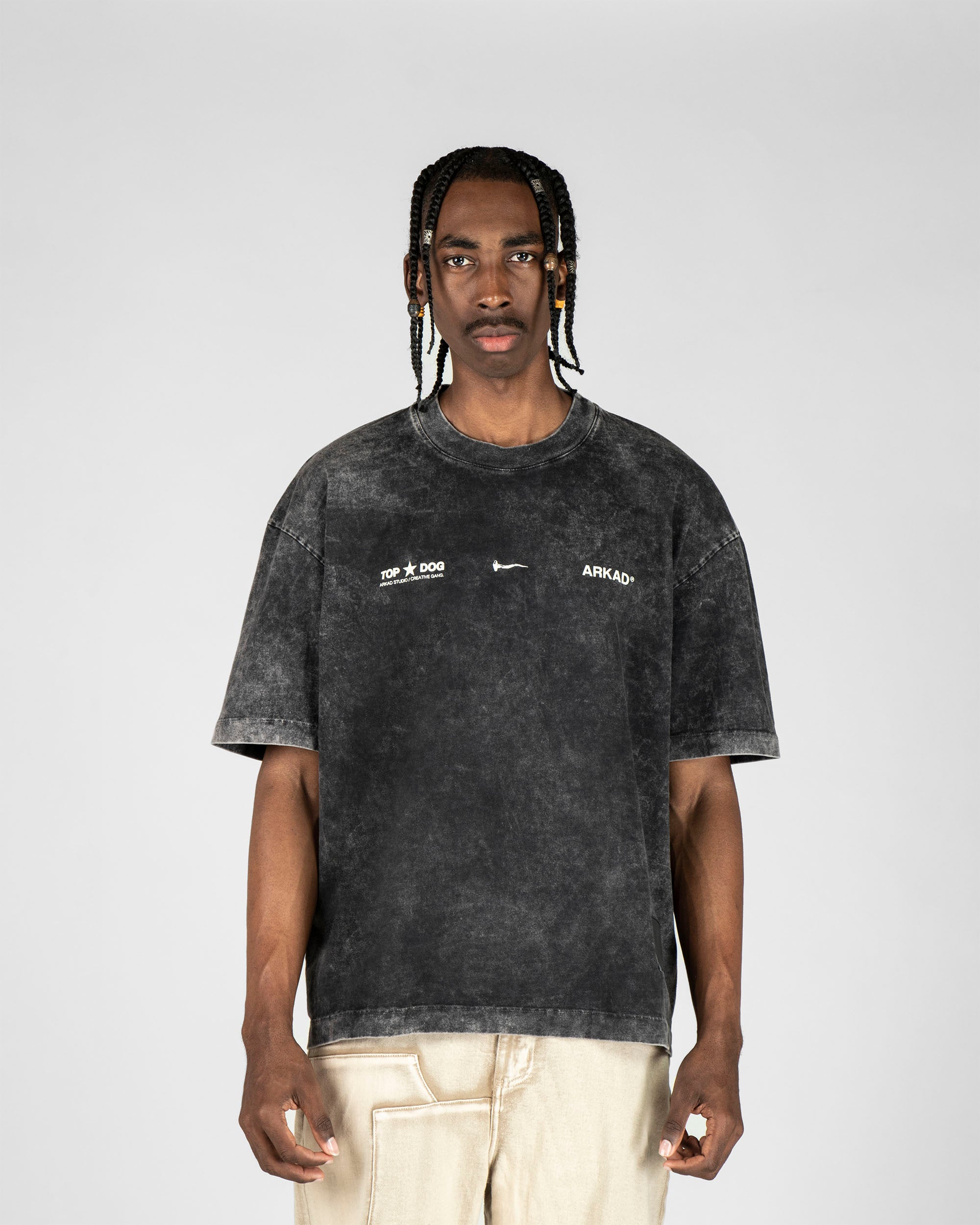 Washed Tshirt Negra We Weren´t Born