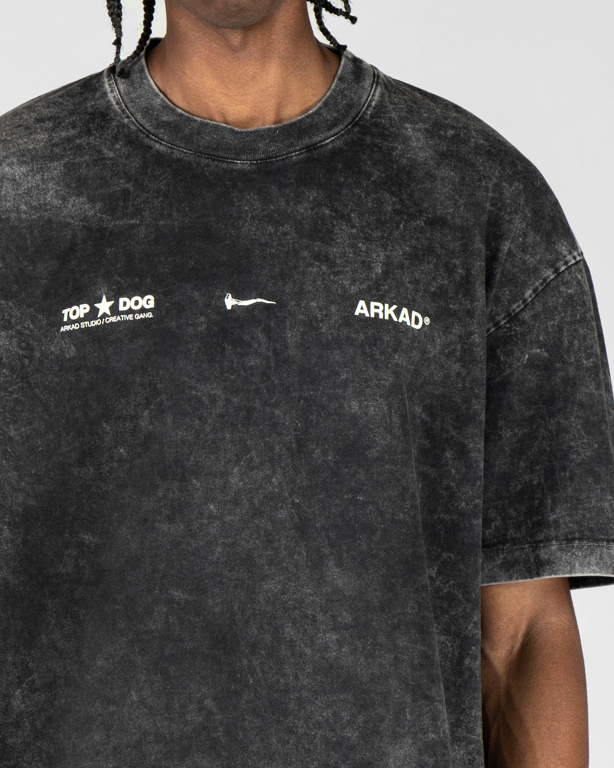 Washed Tshirt Negra We Weren´t Born