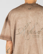 Washed Tshirt Top Dog Cafe