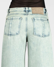 Pintuck Jean Dirty Mujer