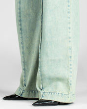 Pintuck Jean Dirty Mujer