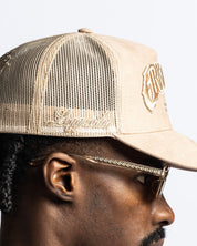 Gorra Velvet Caqui Arkad Clo