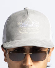 Gorra Gris Velvet Nato Leggenda