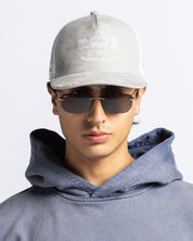 Gorra Gris Velvet Nato Leggenda