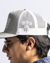 Gorra Gris Velvet Nato Leggenda