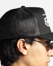 Gorra Negra Nato Leggenda