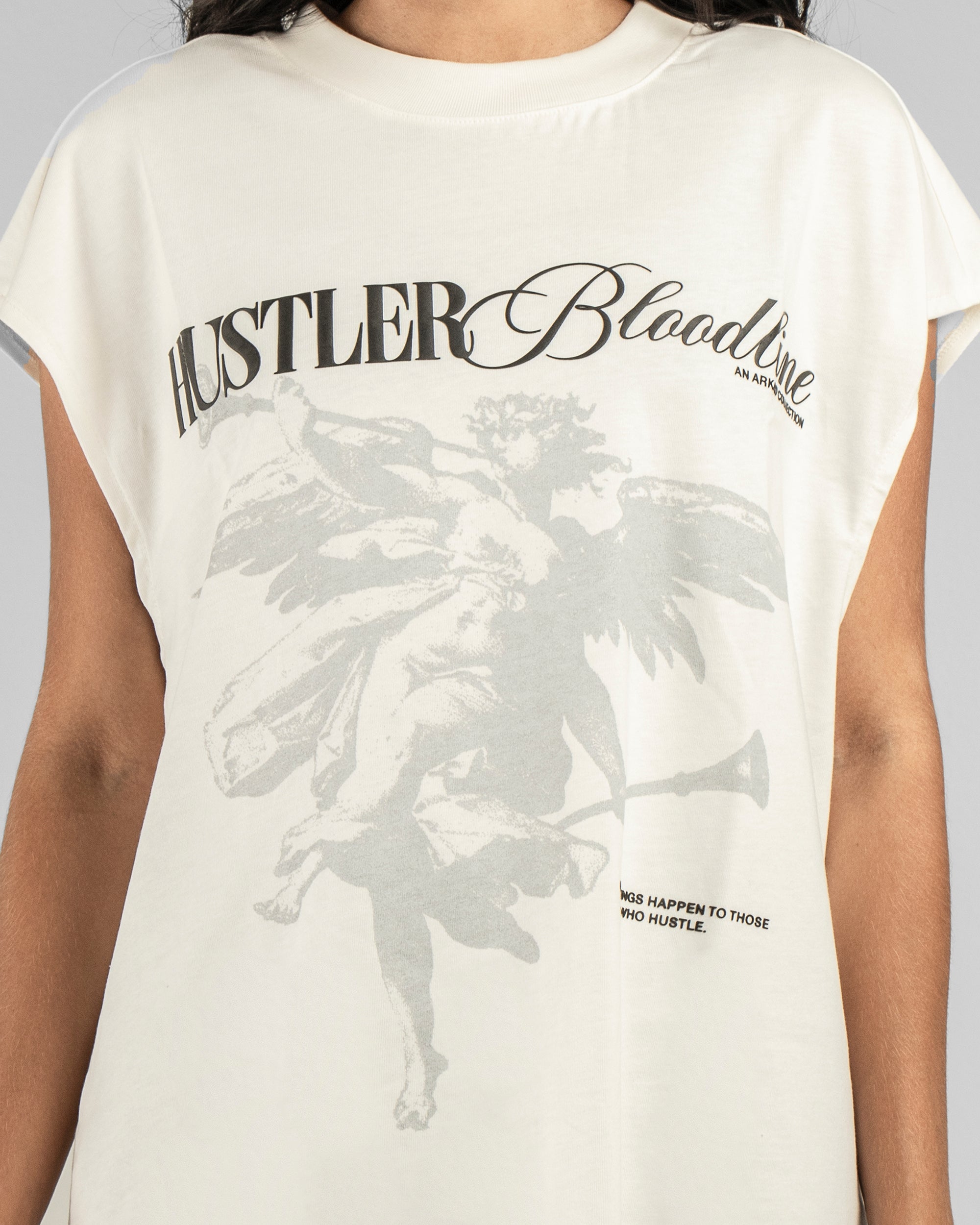 Tank Shirt Hustler - Crema