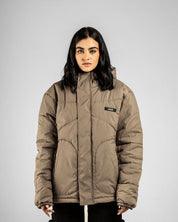 Puffer Jacket - Cafe