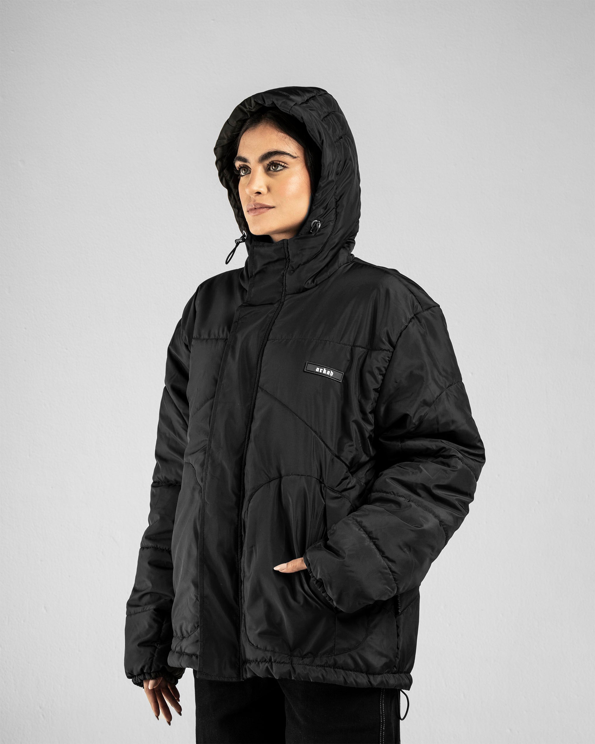 Puffer Jacket - Negra
