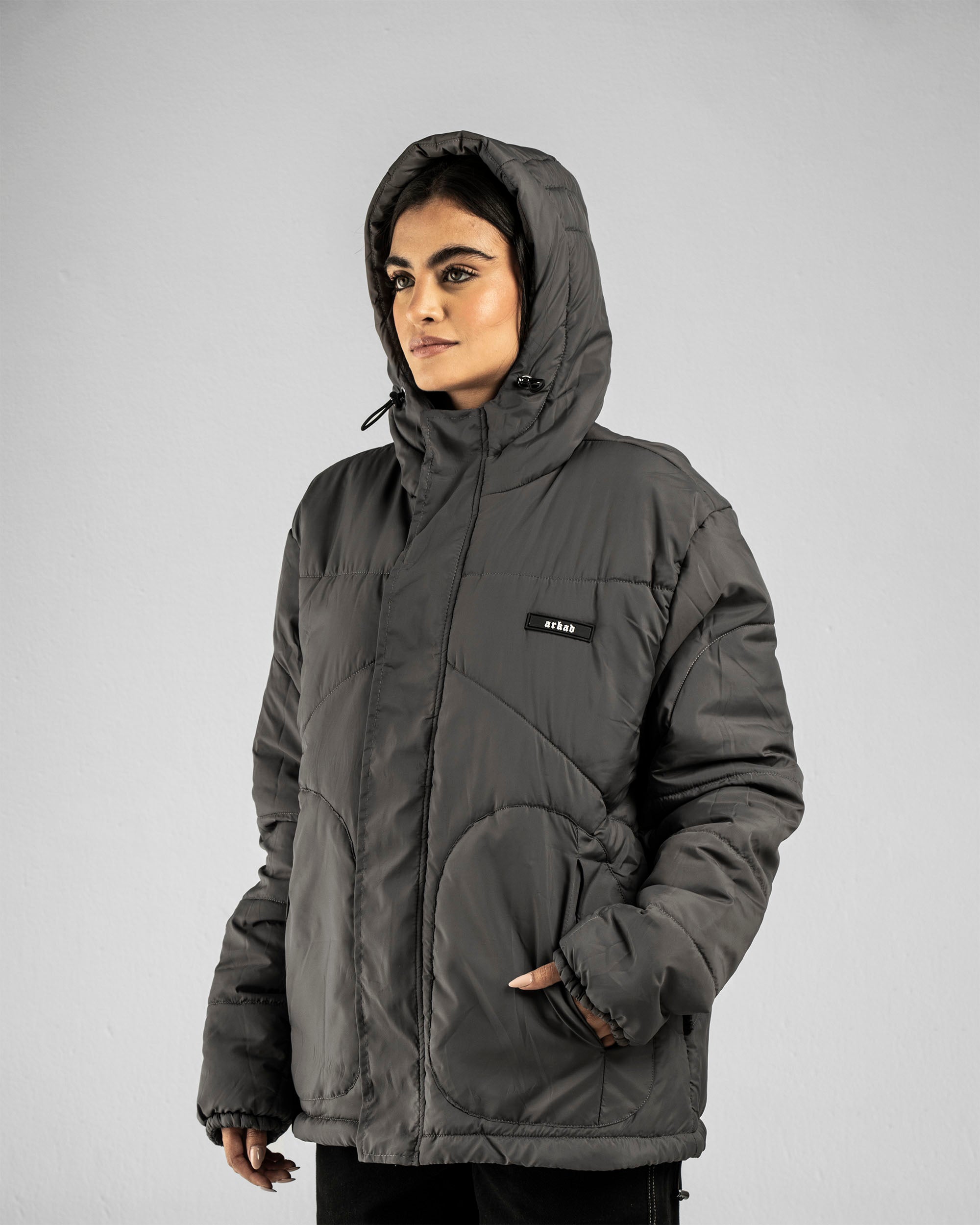 Puffer Jacket - Gris