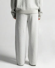 Knit Pant Blanco Con Azul - Unisex