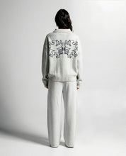 Knit Pant Blanco Con Azul - Unisex