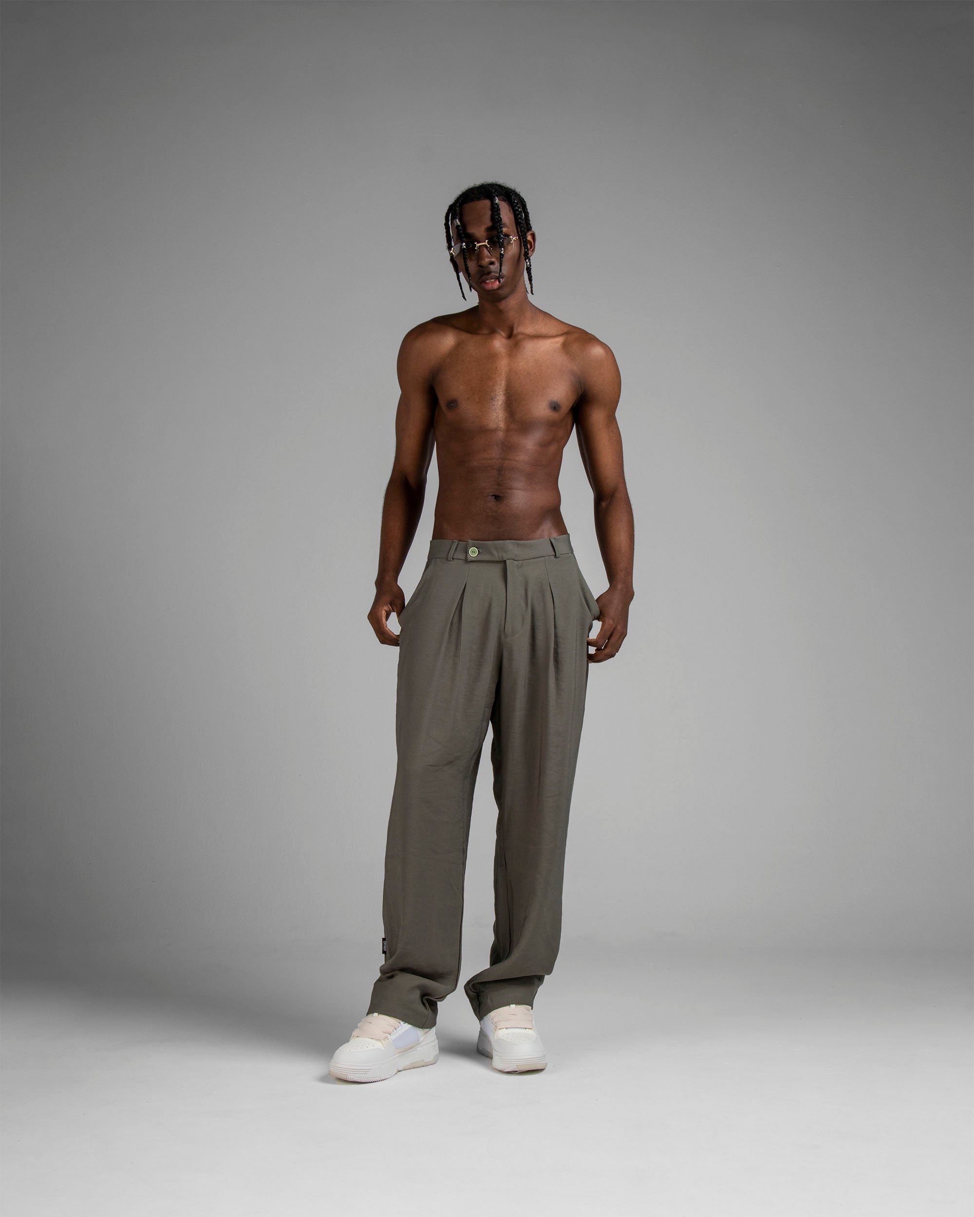 Tailored Pant Liviano Verde