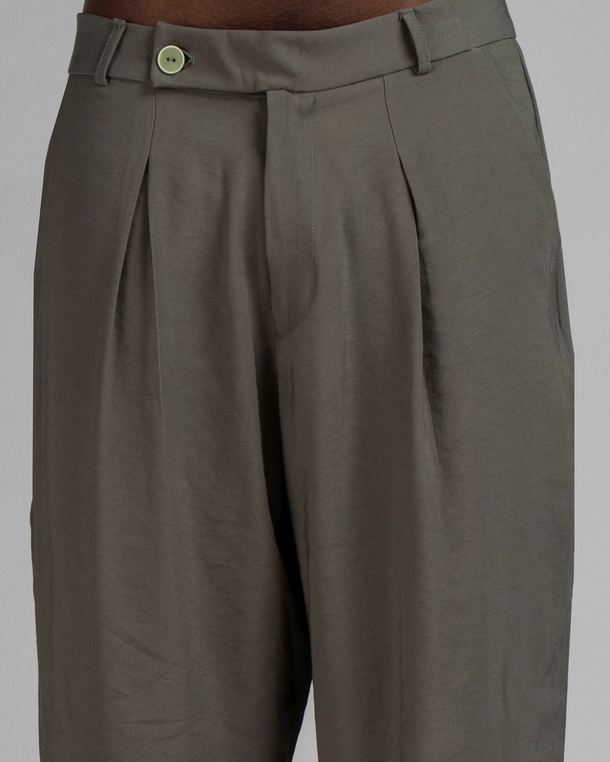 Tailored Pant Liviano Verde