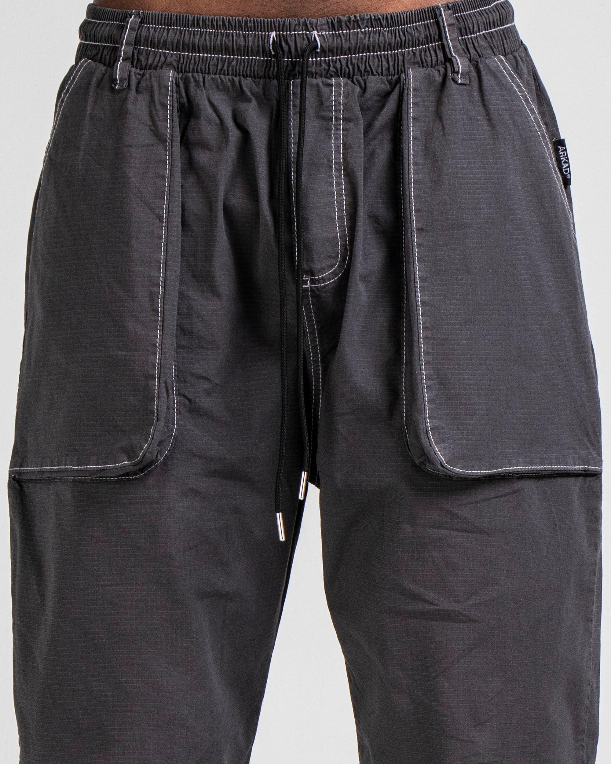 Pantalón Cargo Fuelles Gris